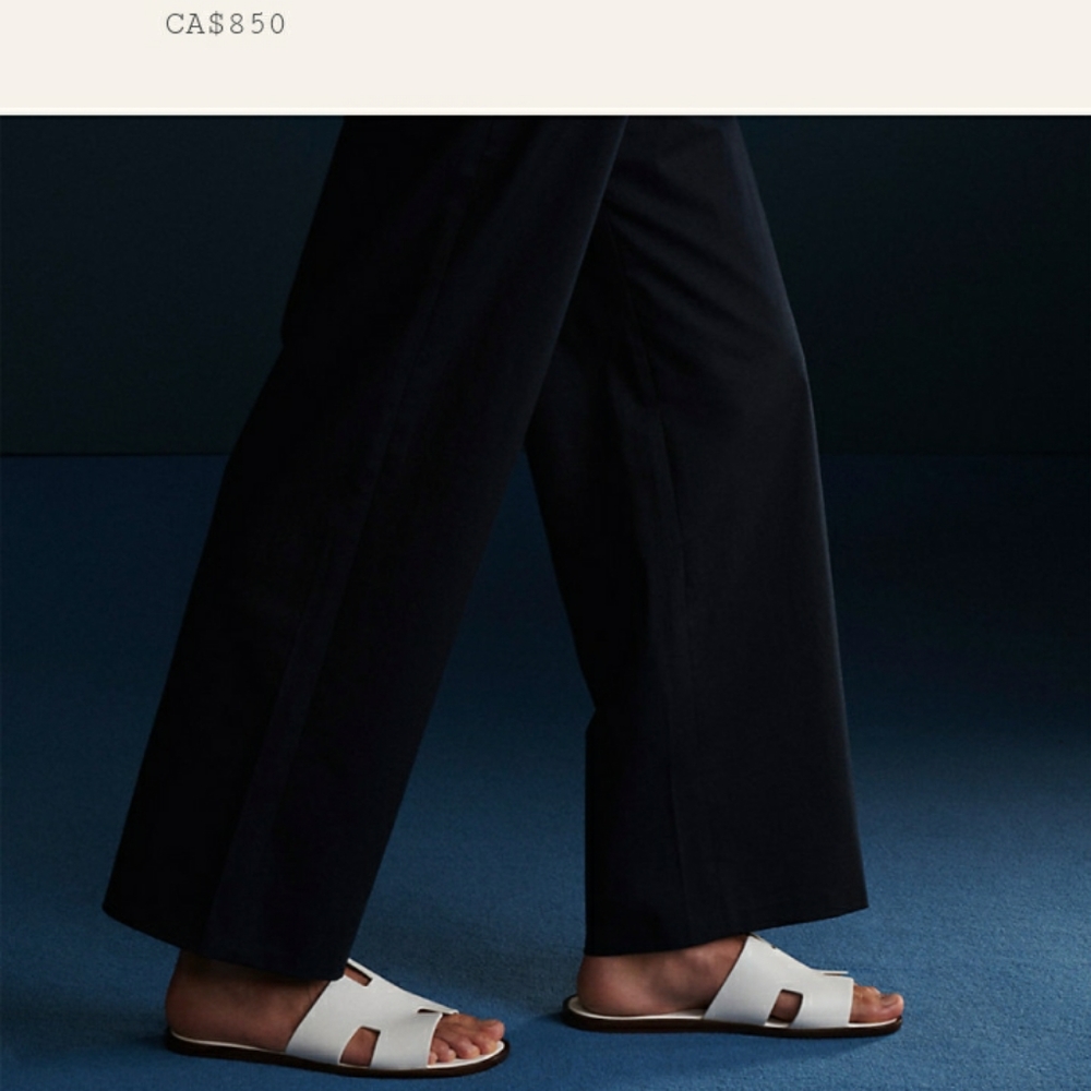 ⭕SOLD ⭕ Hermes Izmir Sandals - Picture 2 of 4
